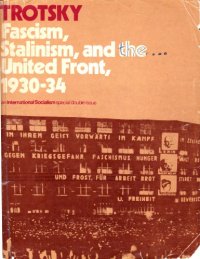 cover of the book Fascism, Stalinism and the United Front, 1930-34