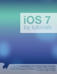 cover of the book iOS 7 By Tutorials