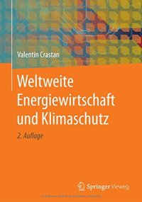 cover of the book Weltweite Energiewirtschaft und Klimaschutz (German Edition)