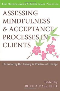 cover of the book Assessing Mindfulness and Acceptance Processes in Clients: Illuminating the Theory and Practice of Change