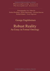 cover of the book Robust Reality: An Essay in Formal Ontology