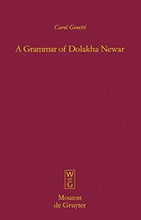 cover of the book A Grammar of Dolakha Newar