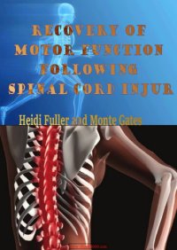 cover of the book Recovery of Motor Function Following Spinal Cord Injury