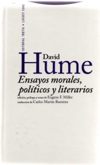 cover of the book Ensayos morales, politicos y literarios