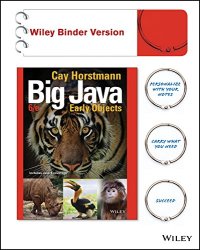 cover of the book Big Java: Early Objects