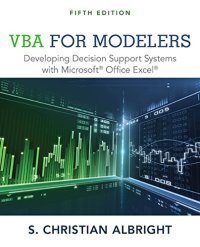 cover of the book VBA for Modelers: Developing Decision Support Systems with Microsoft Office Excel