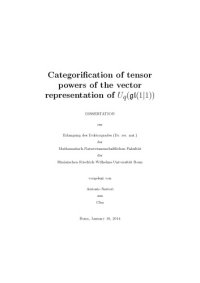 cover of the book Categorification of tensor powers of the vector representation of Uq(gl(1|1)) (draft)