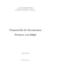 cover of the book Preparación de Documentos Técnicos con LaTeX