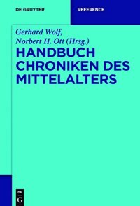 cover of the book Handbuch Chroniken des Mittelalters