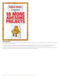 cover of the book 18 More Awesome Projects