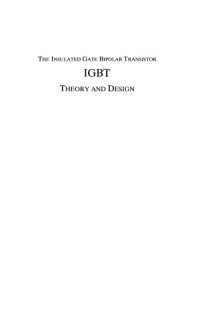 cover of the book Insulated Gate Bipolar Transistor IGBT  Theory and Design