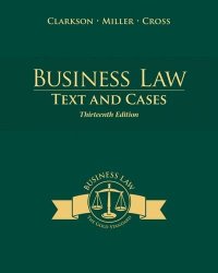 cover of the book Business Law: Text and Cases