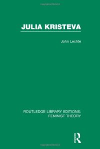 cover of the book Julia Kristeva