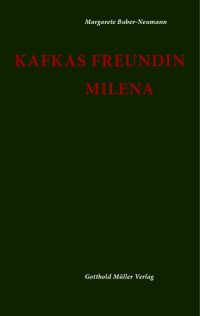 cover of the book Kafkas Freundin Milena