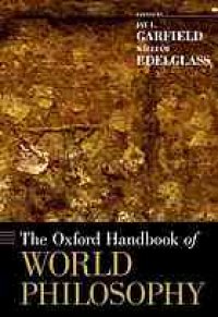 cover of the book The Oxford Handbook of World Philosophy