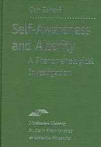 cover of the book Self-awareness and alterity : a phenomenological investigation