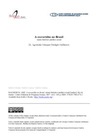 cover of the book A escravidão no Brasil