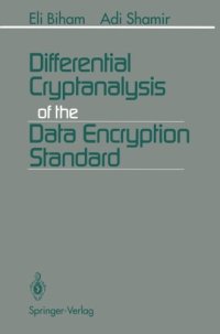 cover of the book Differential Cryptanalysis of the Data Encryption Standard