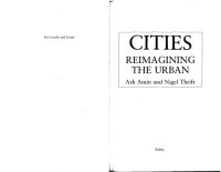 cover of the book Cities: Reimaging the Urban: Reimagining the Urban