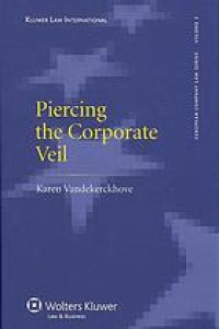 cover of the book Piercing the Corporate Veil: A Transnational Approach