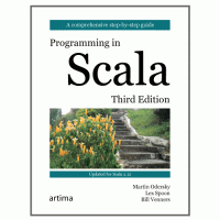 cover of the book Programming in Scala: A comprehensive step-by-step guide