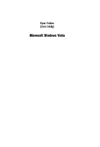 cover of the book Microsoft Windows Vista