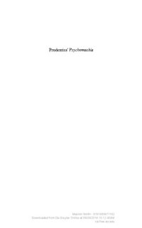 cover of the book Prudentius’ "Psychomachia": A Reexamination