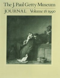 cover of the book J. Paul Getty Museum journal