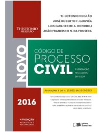 cover of the book Novo Código de Processo Civil e Legislação Processual em Vigor