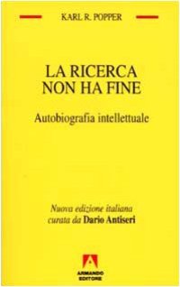 cover of the book La ricerca non ha fine. Autobiografia intellettuale