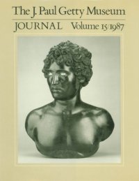 cover of the book J. Paul Getty Museum journal