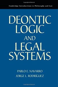 cover of the book Deontic Logic and Legal Systems