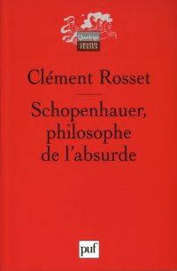 cover of the book Schopenhauer, philosophe de l’absurde