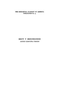 cover of the book Brut y Brenhinedd : Cotton Cleopatra version