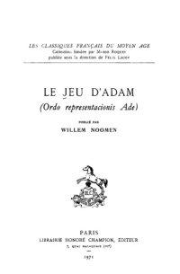 cover of the book Le jeu d’Adam (Ordo representacionis Ade)