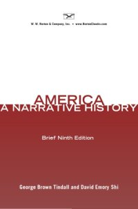 cover of the book America  A Narrative History (Brief Ninth Edition)