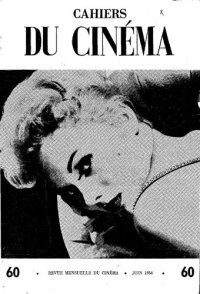 cover of the book Cahiers du Cinéma nos 41-60