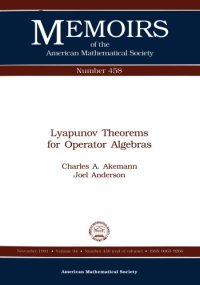 cover of the book Lyapunov Theorems for Operator Algebras