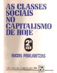 cover of the book As classes sociais no capitalismo de hoje