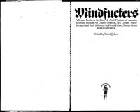 cover of the book Mindfuckers; a source book on the rise of acid fascism in America, including material on Charles Manson, Mel Lyman, Victor Baranco, and their followers