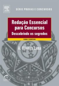 cover of the book Redação Essencial para Concursos - Descobrindo os Segredos