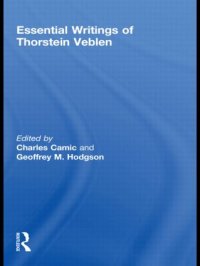 cover of the book The Essential Writings of Thorstein Veblen