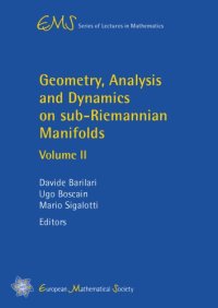 cover of the book Geometry, Analysis and Dynamics on sub-Riemannian Manifolds - Volume II