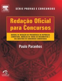 cover of the book Redação Oficial para Concursos