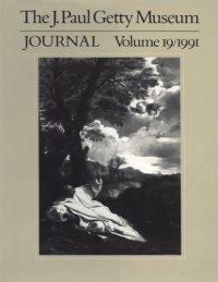 cover of the book The J. Paul Getty Museum journal