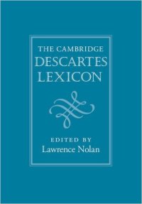 cover of the book The Cambridge Descartes lexicon