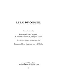 cover of the book Le Lai du Conseil