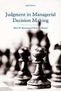 cover of the book Judgment in Managerial Decision Making