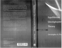 cover of the book Equilibrium unemployment theory