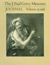 cover of the book The J. Paul Getty Museum journal